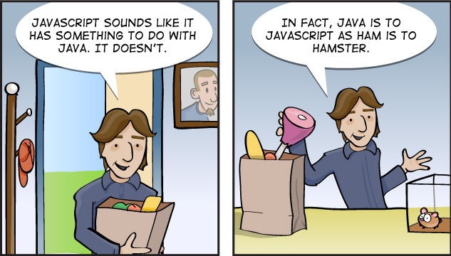 Javascript comic